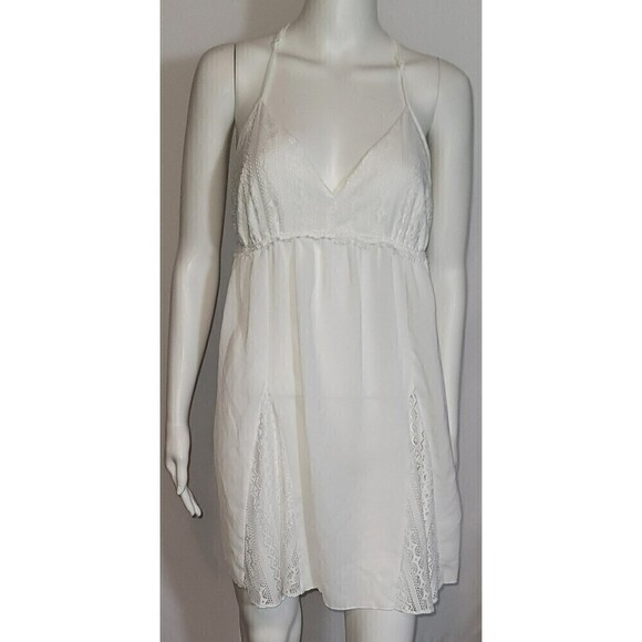 Apt. 9 Intimates Bridal Razer Back Baby Doll Nightgown - Size L - Picture 1 of 10
